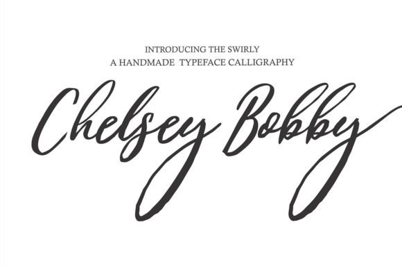 Chelsey Bobby: A Modern Script Font for Editorial Elegance