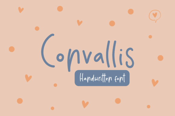 Convallis: A Playful Typeface for Web Design