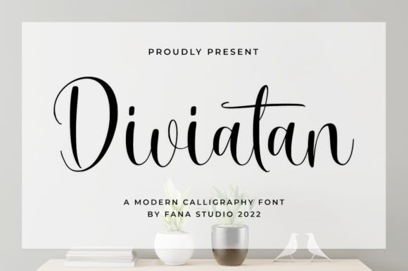 Diviatan: A Timeless Script Font for Editorial Design