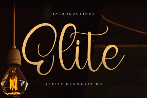 Elite Script Font Review for Real Projects