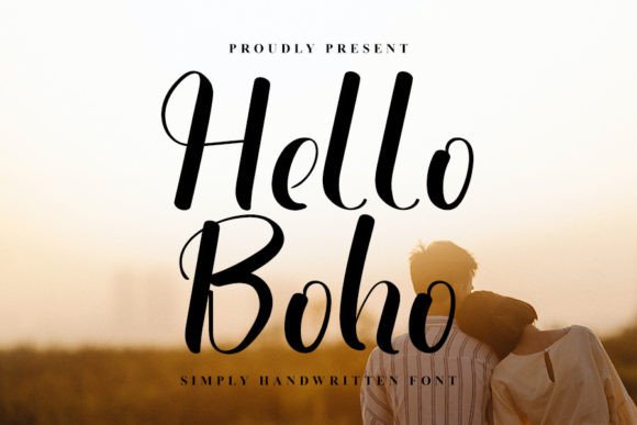Hello Boho: A Handwritten Font for Editorial Design