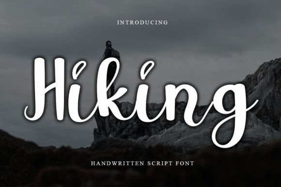Hiking Font for Branding Projects