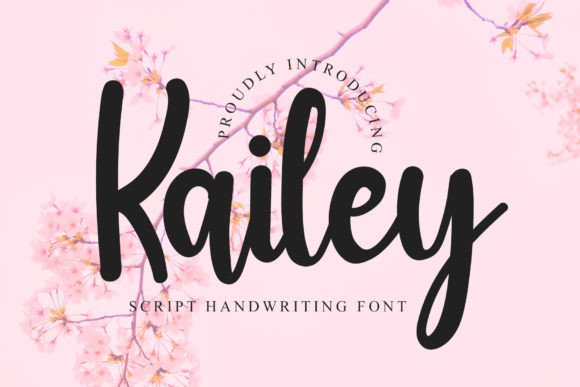 Kailey: A Modern Handwritten Font for Editorial Design