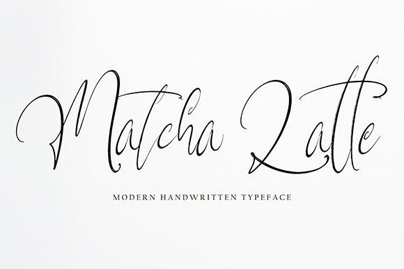 Matchalatte: A Stylish Font for Professional Branding