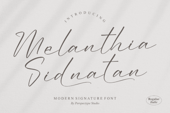 Melanthia Sidnatan Font Review