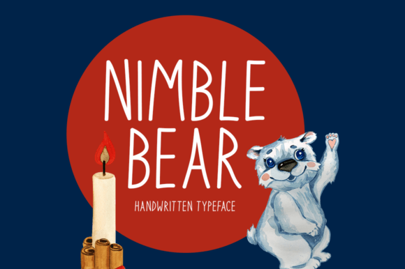 Nimble Bear Font for Digital Creativity