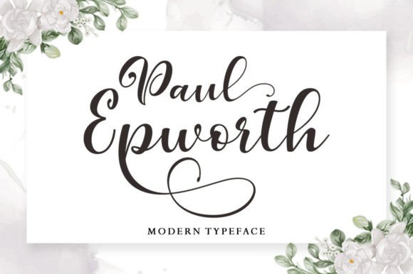 Paul Epworth Font for Campaign Design