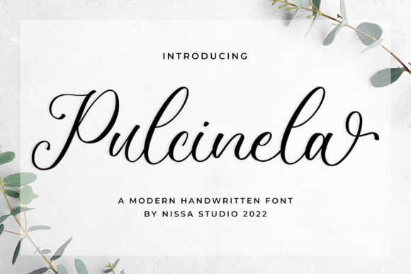 Pulcinela: A Handwritten Font with Elegant Charisma