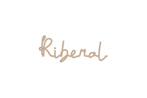 Riberal: A Handwritten Font for Bold Branding and Creative Campaigns