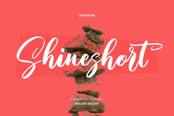 Shineshort: A Handwritten Font for Modern Web Design