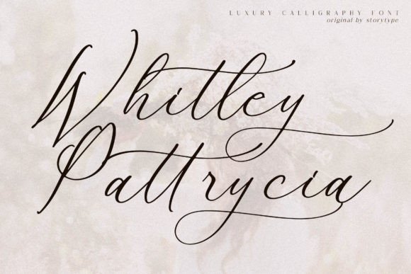 Whitley Pattrycia: Elevating Brand Identity with a Luxurious Font