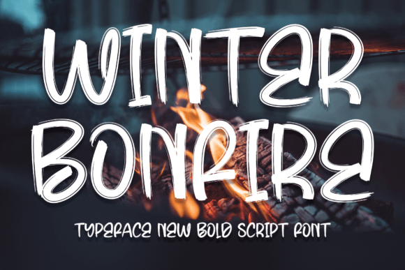 Winter Bonfire Font for Web Design Projects