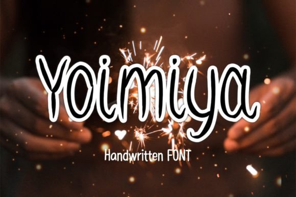 Yoimiya: A Handwritten Font for Modern Branding